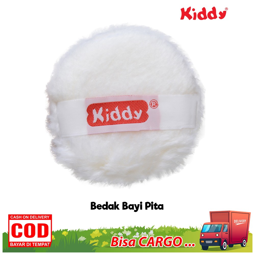 Kiddy Puff Bedak Bayi Powder Puff