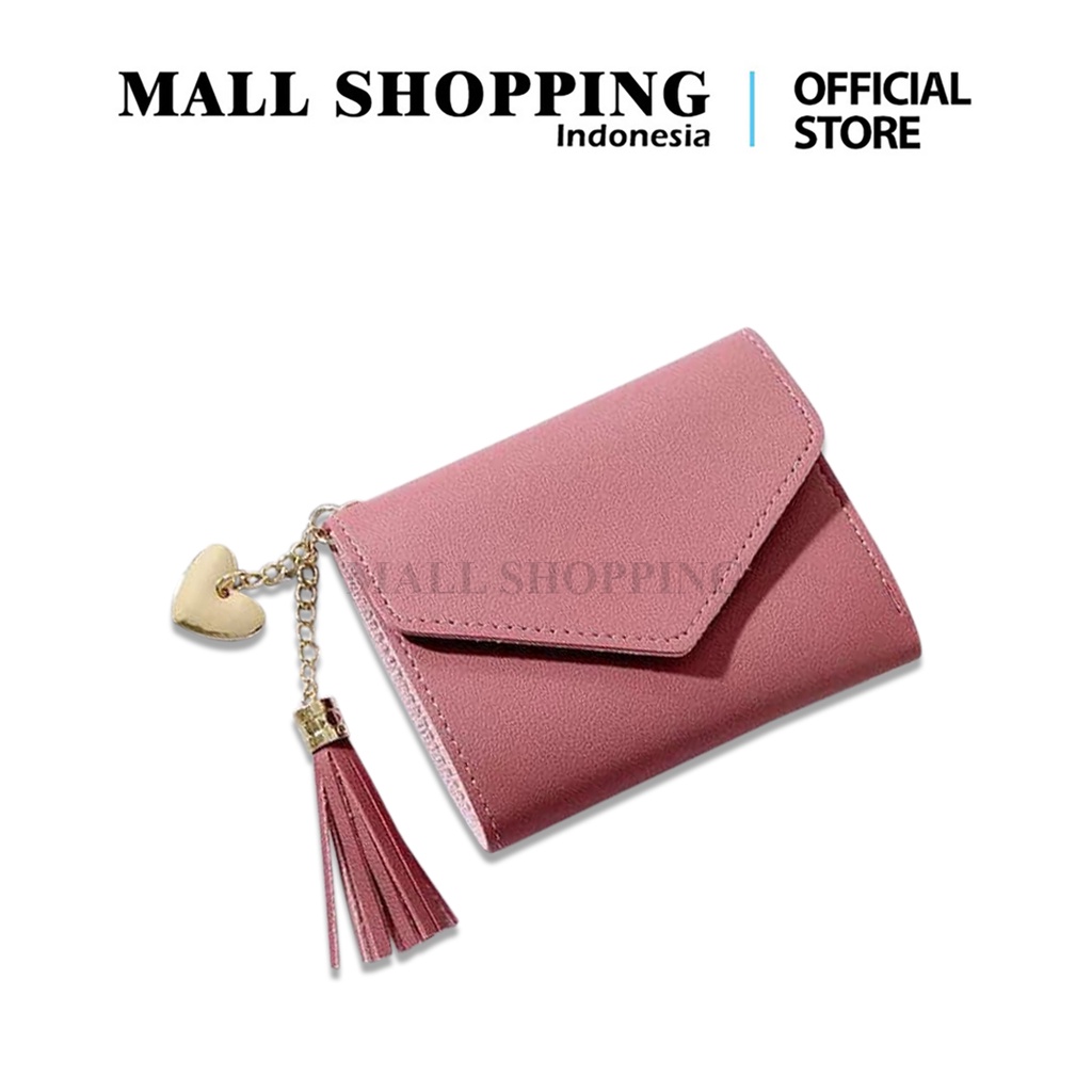 (COD) Dompet Lipat Wanita Dompet Termurah Dompet Fashion MALLSHOPPING