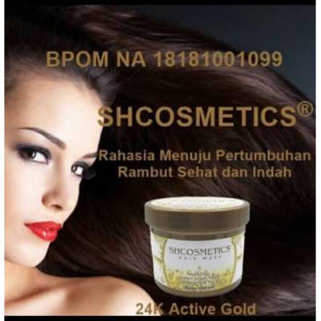MASKER RAMBUT GOLD 24K BY SHCOSMETIC