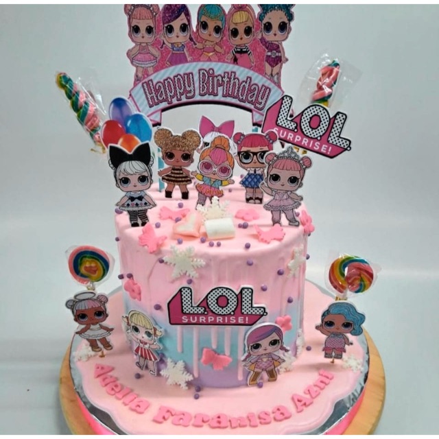 

Kue Ulang Tahun tematik Custom Birthday Cake