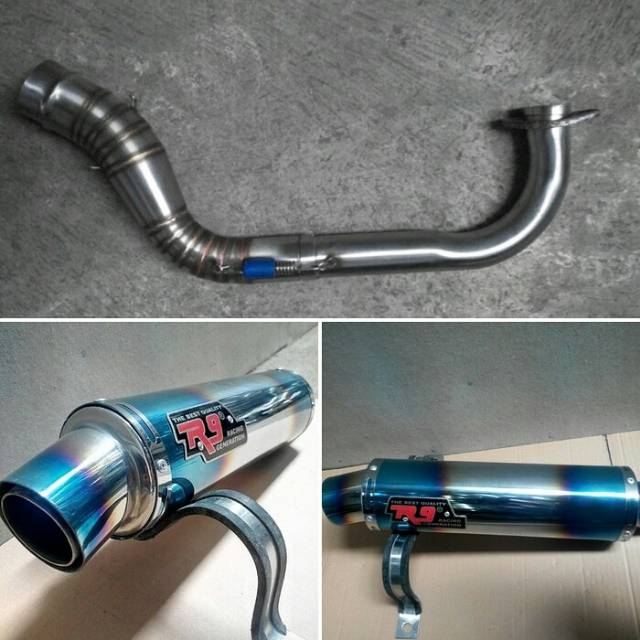 Knalpot R9 mugello Yamaha Nmax . N-max . N max