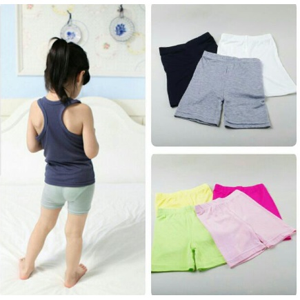 Short Pant Anak Legging Paha Anak/Legging Pendek Anak Bahan Spandek Premium