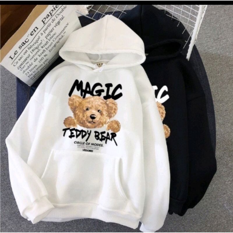 SWEATER HOODIE MAGIC TEDDY FLEECE