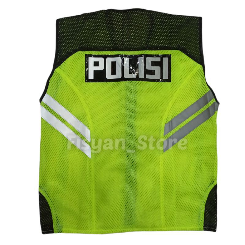 Rompi Polisi Mesh | Rompi Polisi Lalu Lintas | Rompi Polantas Mesh