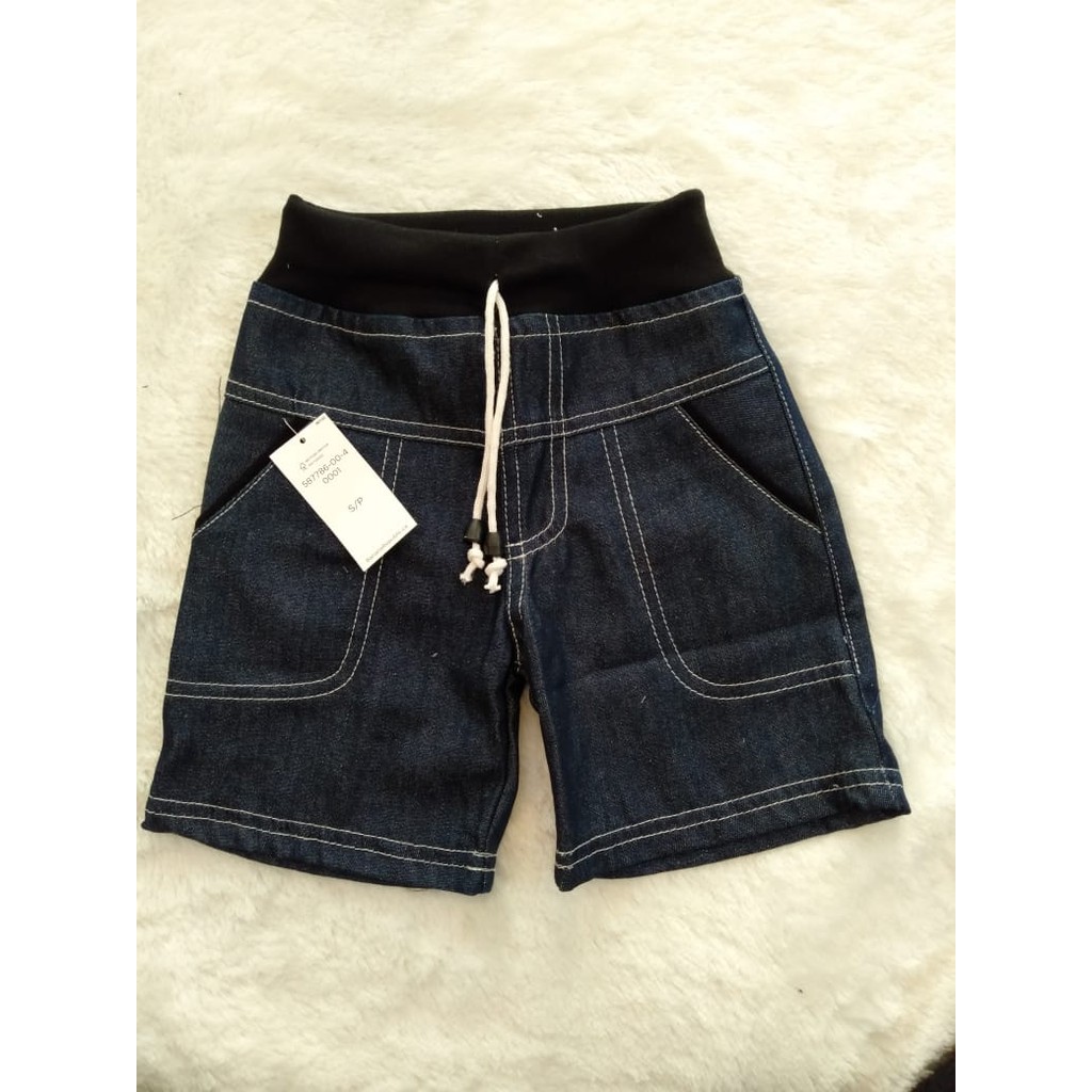 CELANA PENDEK ANAK JEANS USIA 1-4 TAHUN-4