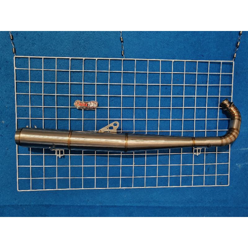 Knalpot SR Standar Racing Full Stainless Untuk Yamaha Rx King Rx Spesial Rx Cobra