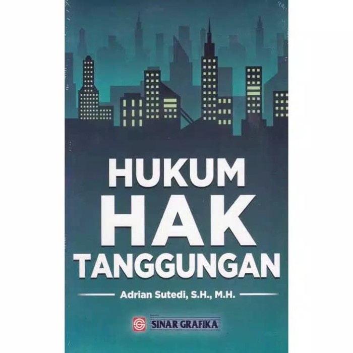 HUKUM HAK TANGGUNGAN