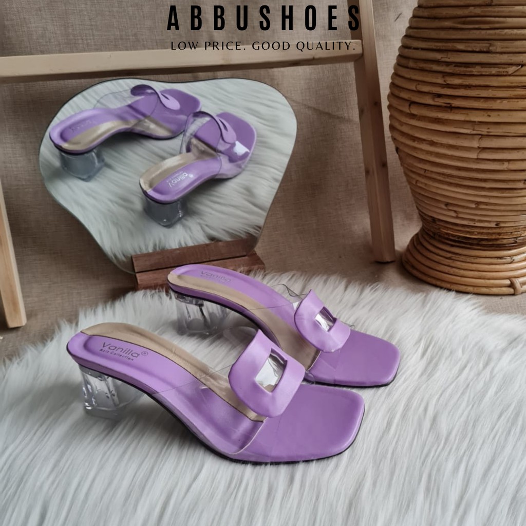 ABBUSHOES US 89 hak kaca wanita 5cm