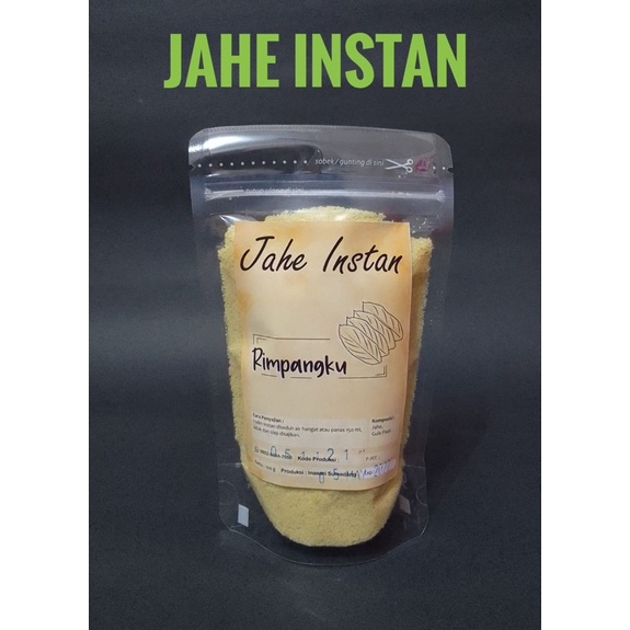 

Jahe Instan