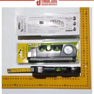 

NANKAI Waterpass Laser 3 in 1 Penggaris 25 Level Vertikal Horizontal