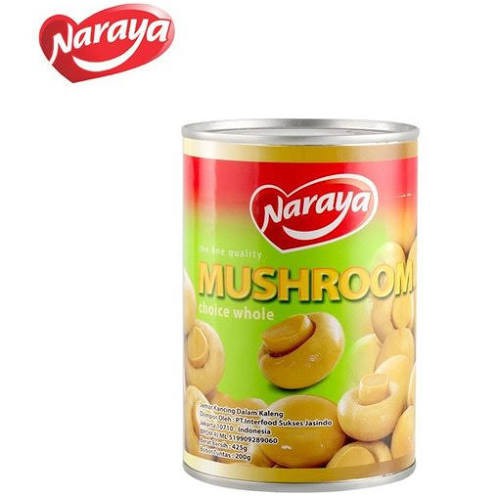 

Naraya Jamur Kancing 425 gr / Jamur Kaleng