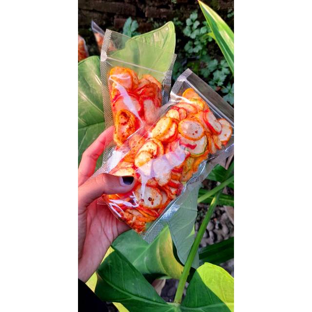 

Krupuk seblak kering