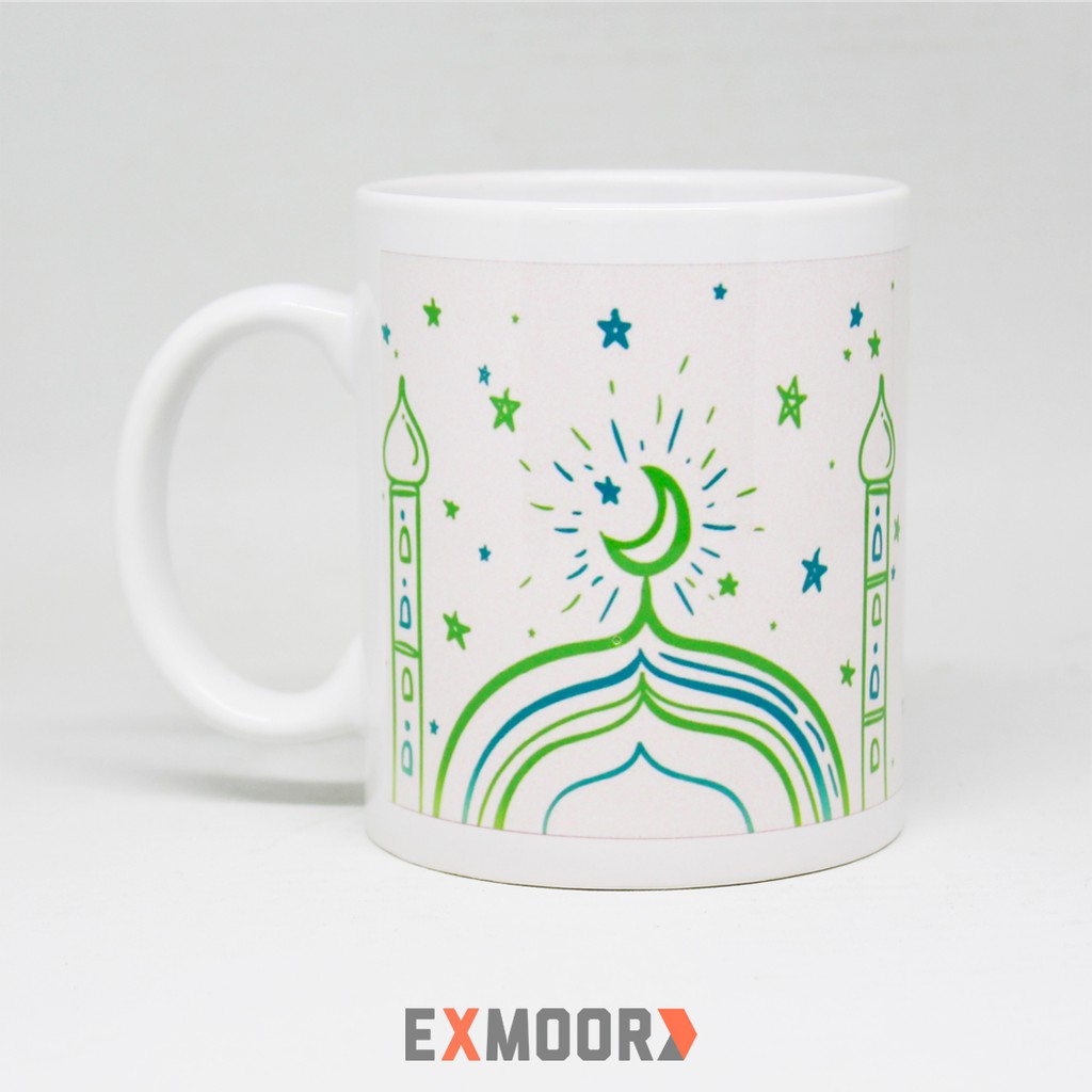 Mug Edisi Lebaran untuk Souvenir Lebaran Request Nama