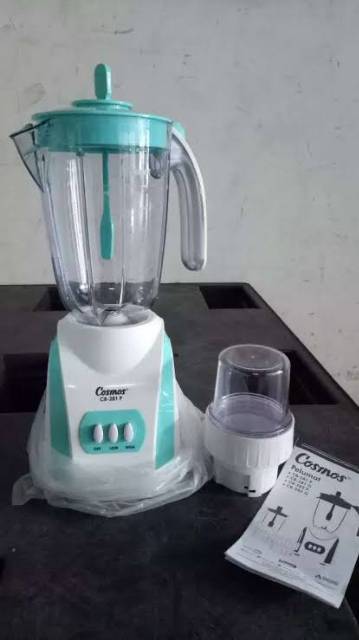 Blender Listrik 2in1 Cosmos Goblet Plastik CB-281 P