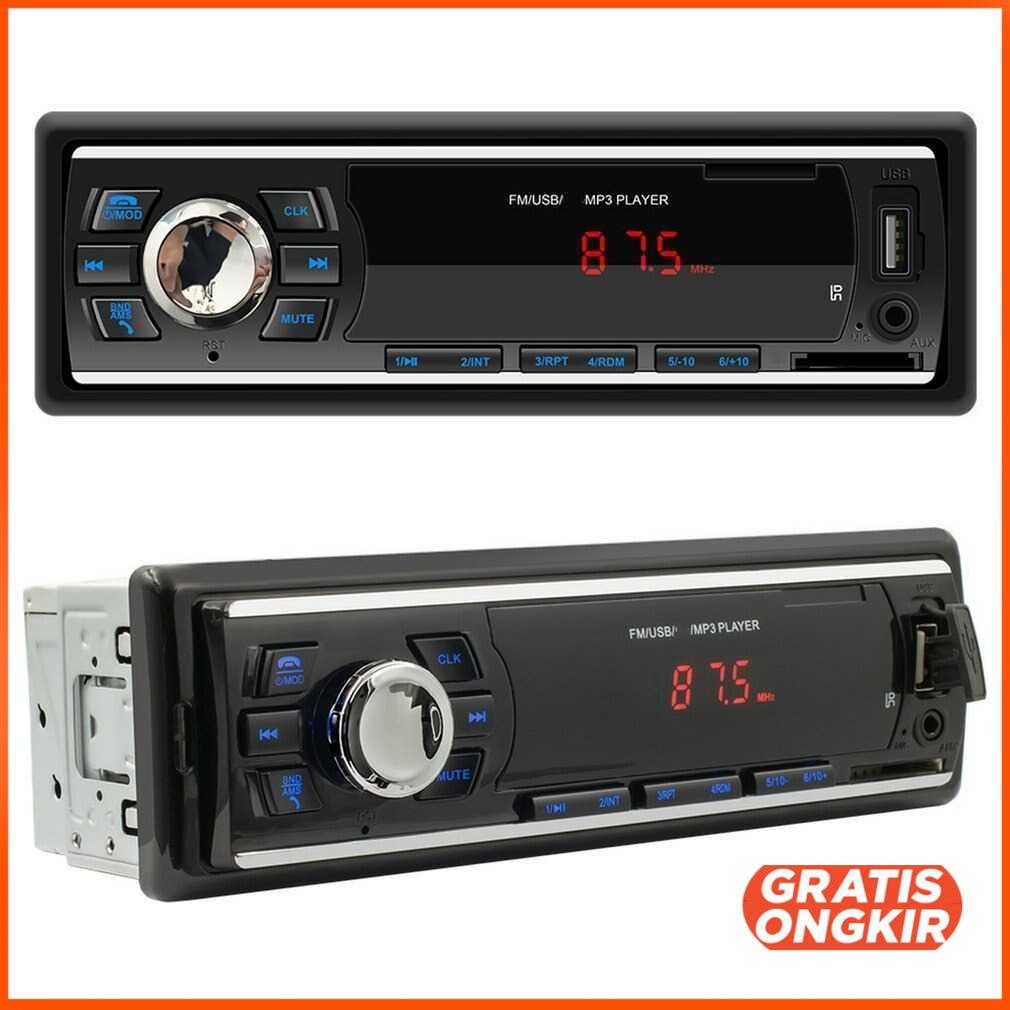 Tape Audio Mobil Multifungsi MP3 Aux TF FM Radio 1DIN SWM-6249