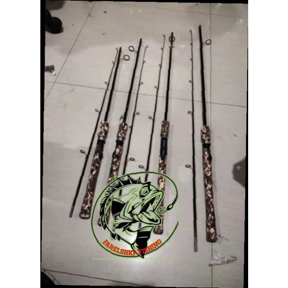 joran pancing carbon solid versus army 135cm 150cm 165cm 180cm