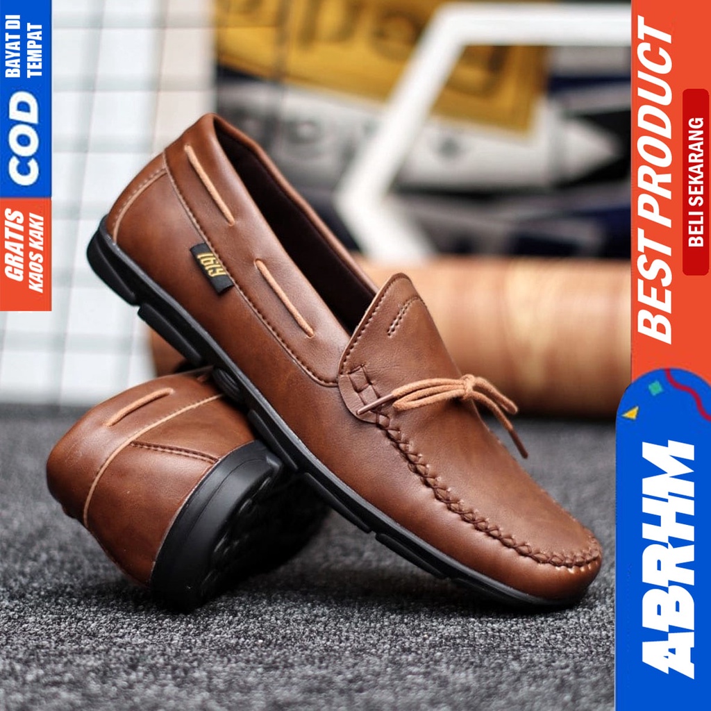 Abrhm Melvin - Sepatu Formal Pria Casual