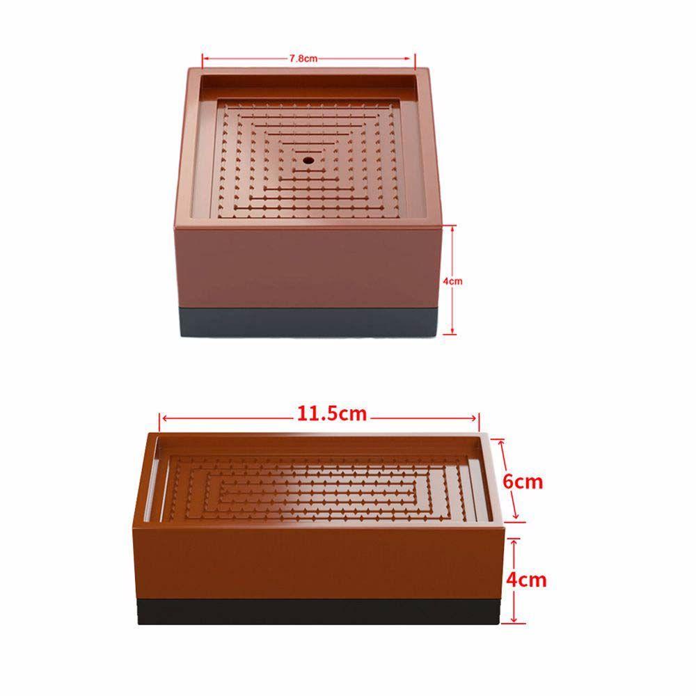 Nickolas1 Furniture Leg Pad Tahan Aus Tahan Lama Anti-slip Mute Mat Anti Berisik Bed Riser