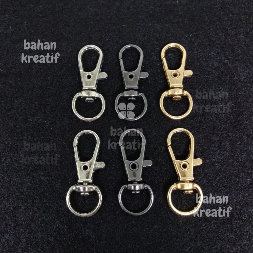 Kait Tali Masker - Stopper Kew Kew Mini 1cm - Cantelan Tali Kokot Lobster Tali Rantai Tas Dompet
