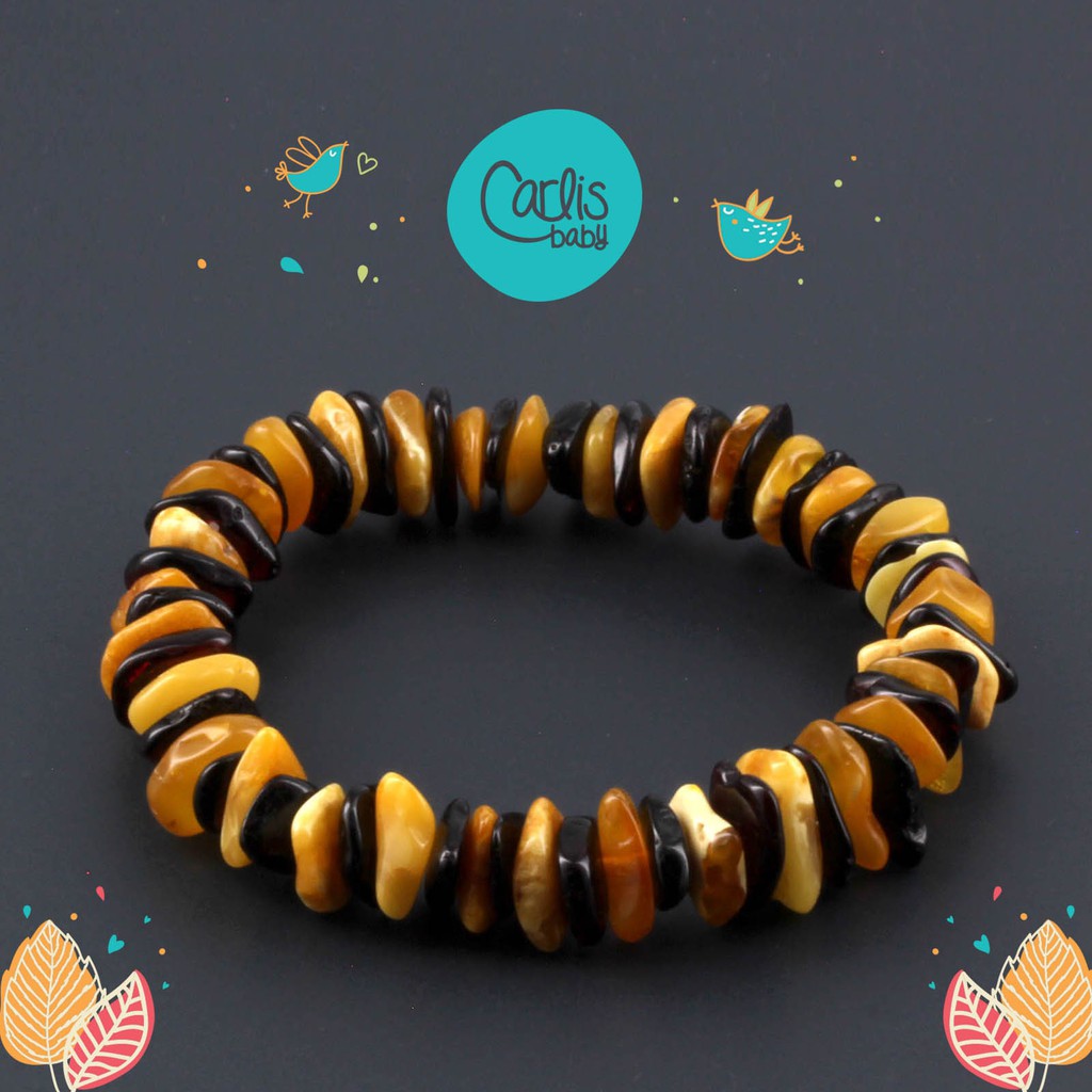 CCE74 Gelang Baltic Amber Dewasa By CARLIS BABY