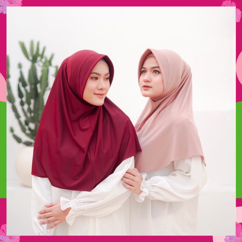 BERGO HAMIDAH /HIJAB BERGO SPORT PREMIUM ADEM JERSEY