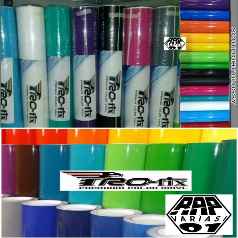 Skotlet ProFix termurah, Stiker Vinyl