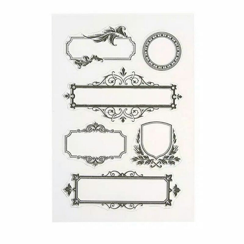 

Clear stamp / stempel bening