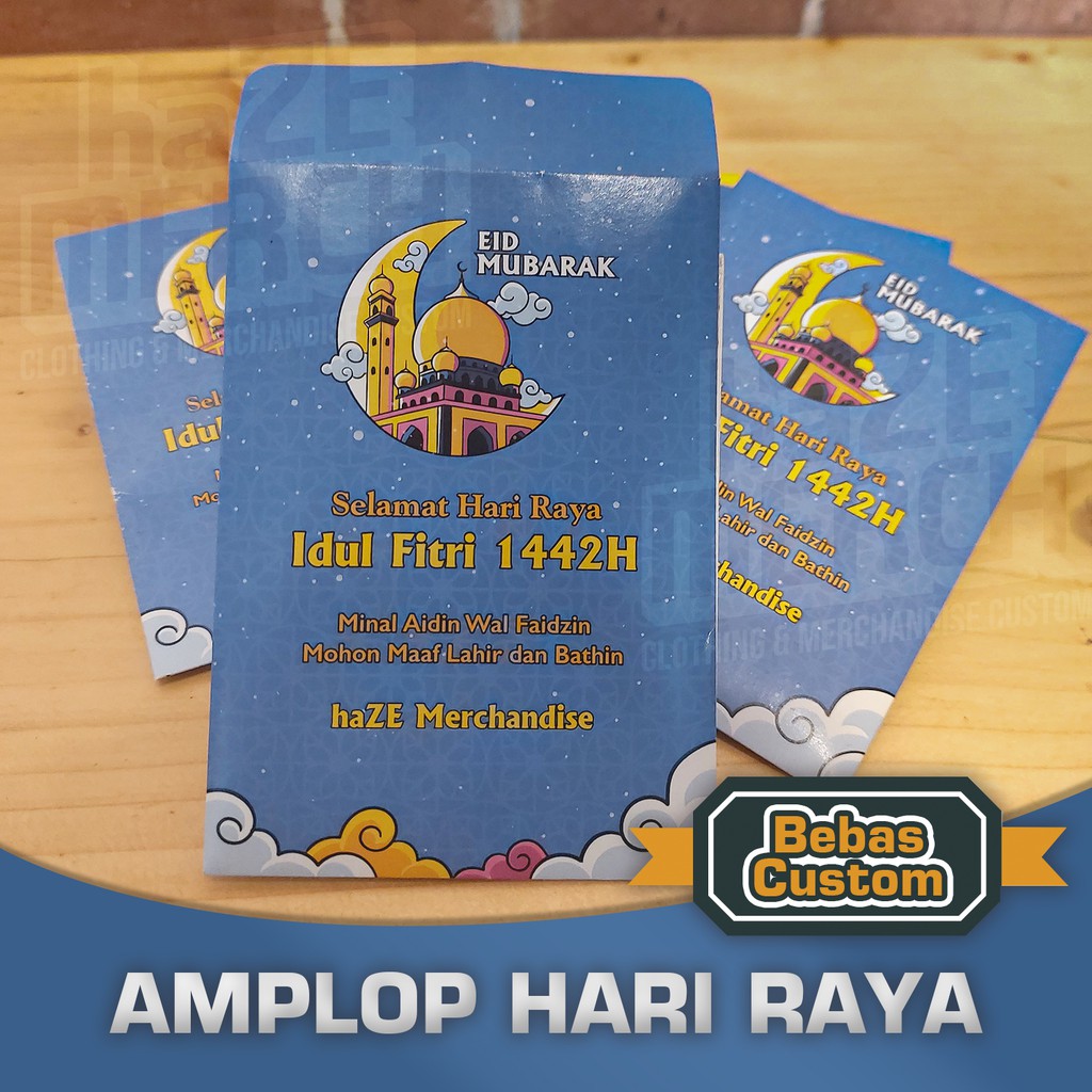 

Amplop Hari Raya - Art Carton - haZE Merchandise