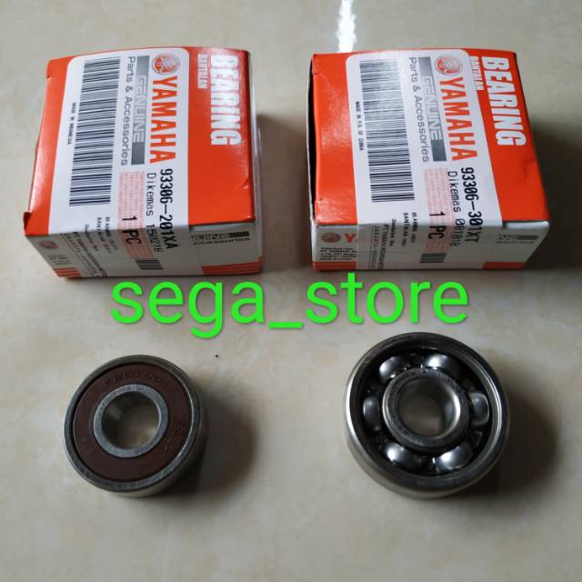 Bearing laher laker tromol roda depan yamaha vixion old lama ori original YGP
