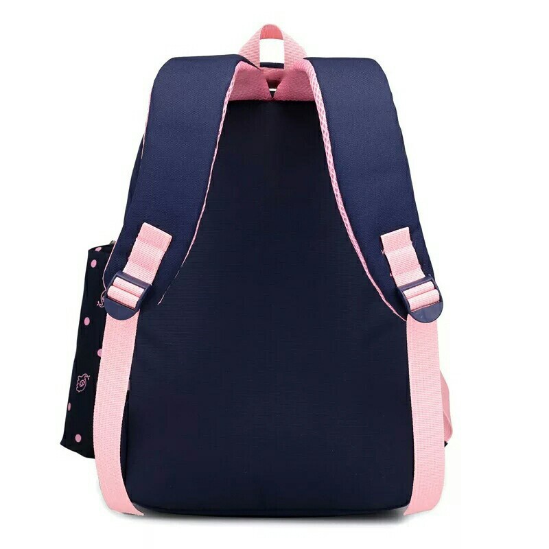 Tas Ransel Sekolah Anak Perempuan Terbaru 2021_Tas Backpack Sekolah Anak Perempuan PAUD TK SD SMP Termurah_Tas Gendong Perempuan Motif Carakter Paus Terbaru_Tas Ransel Backpack Korea Style BISA BAYAR DI TEMPAT [COD]