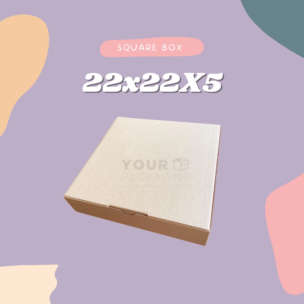 

BOX MIKA 22x22x5 // DUS CORRUGATED KEMASAN