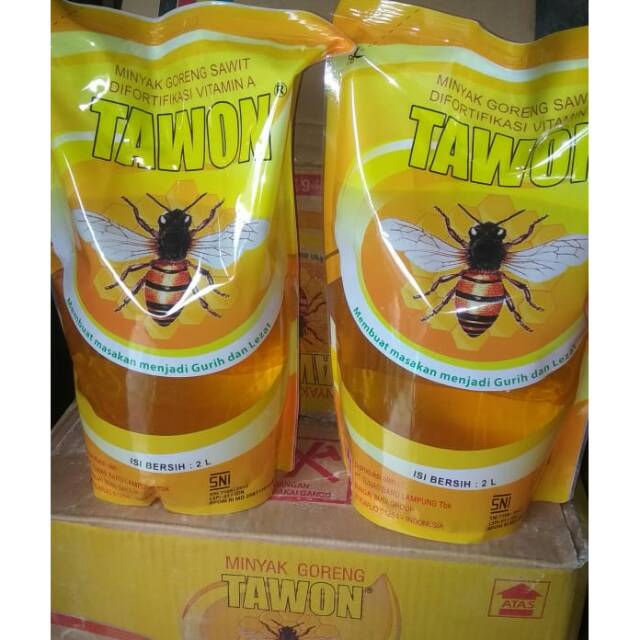 Minyak Goreng Tawon 2l Dus Only Gosend Shopee Indonesia