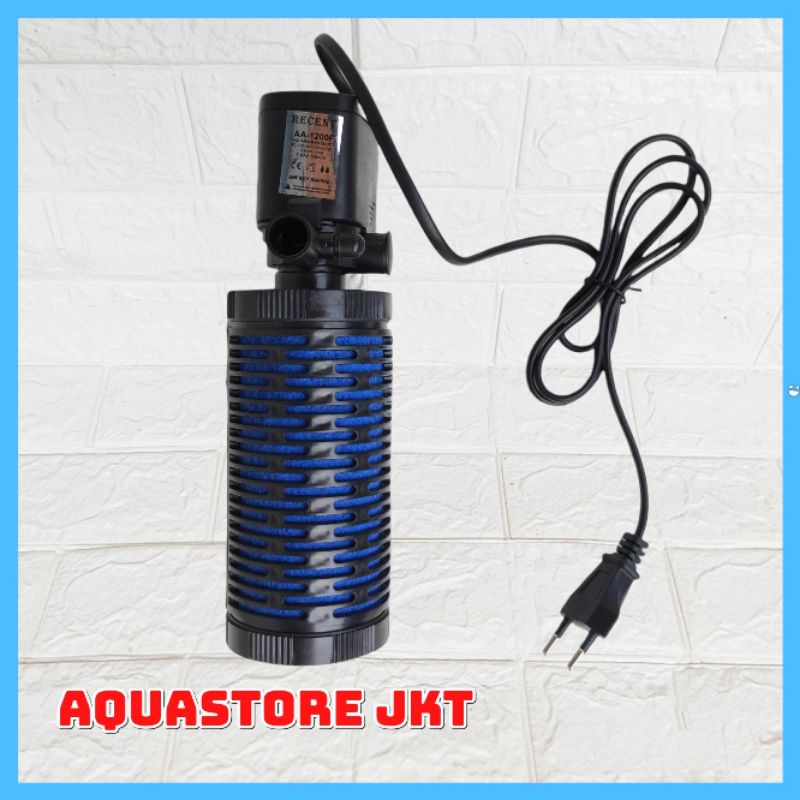 POMPA AQUARIUM MESIN INTERNAL FILTER RECENT AA 1200F