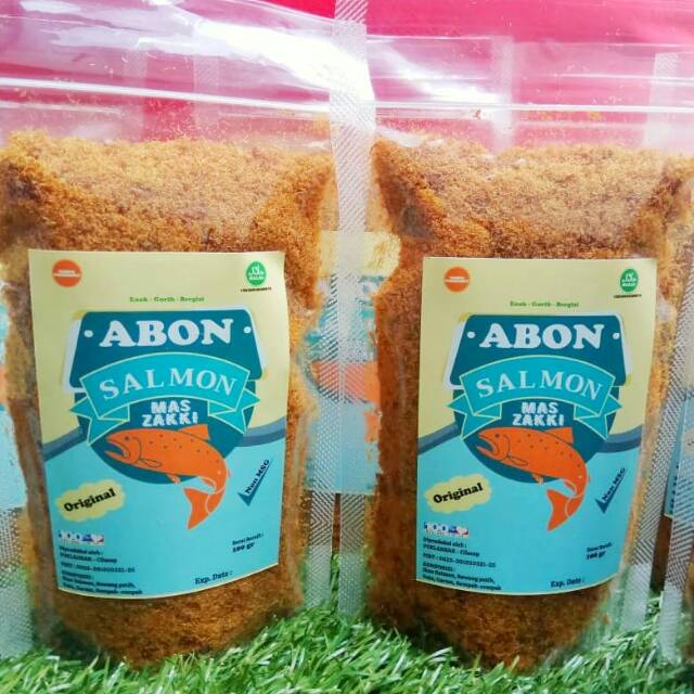 

Abon SALMON mas zakki rasa Original isi 100 gram