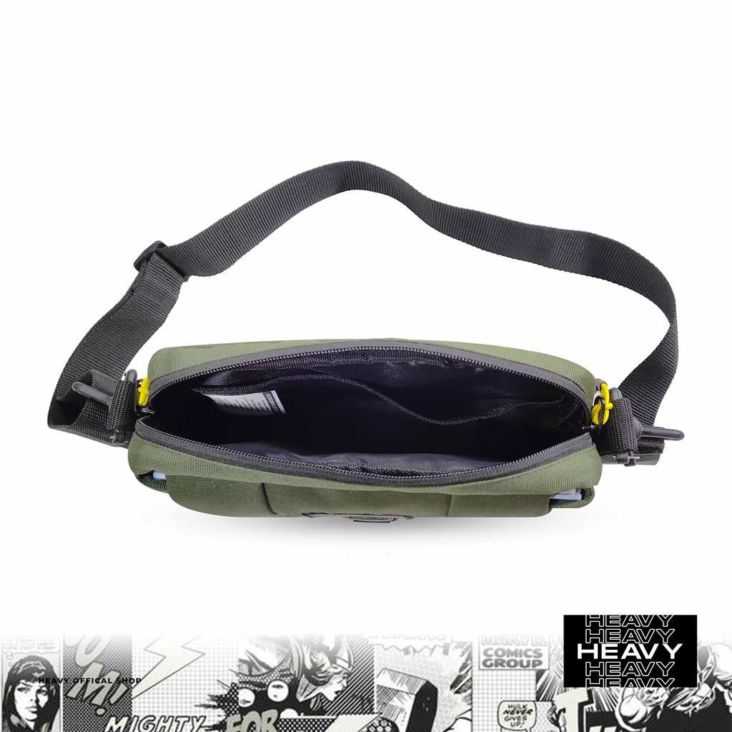 [HEAVY] Cross Body Bag Heavy Premium Tas Selempang Pria - Tas Sling Bag Heavy Alano Series