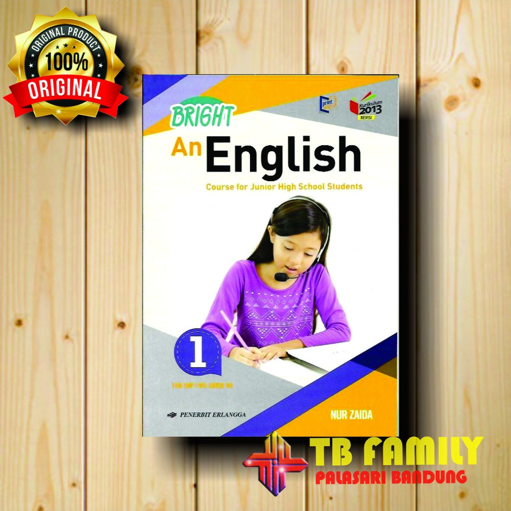 Buku Bahasa Inggris BRIGHT SMP KELAS 7 Penerbit ERLANGGA