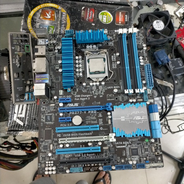 mainboard Asus p8z77 v pro procsesor core i5-3450
