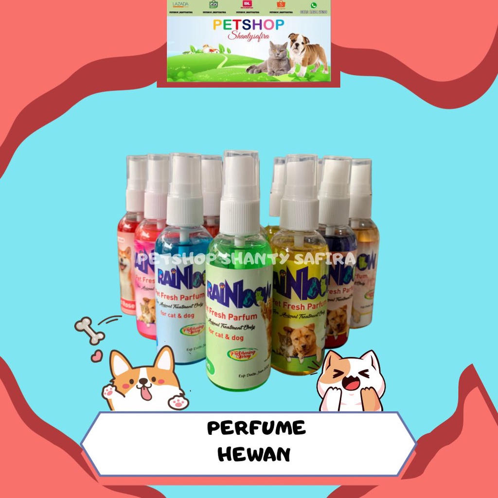 PARFUM KUCING, ANJING DAN KELINCI 60ML