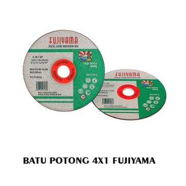 DISKON Batu Potong Mata Gerinda  Besi Stainless Original  4x1 fujiyama 25 PCS/BOX