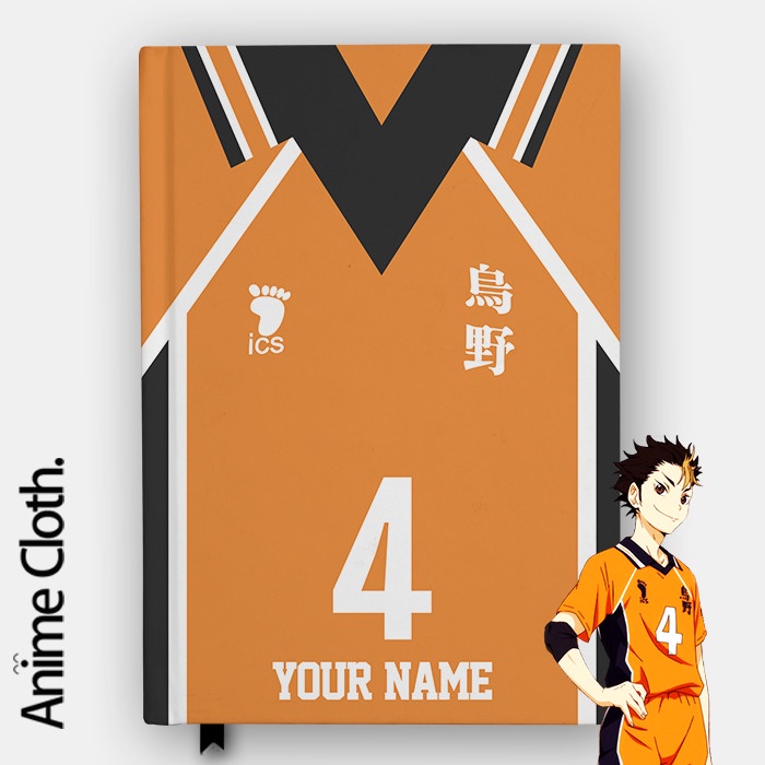 

Buku Catatan Haikyuu2 Jersey Anime Custom Nama Hadiah Jurnal Agenda