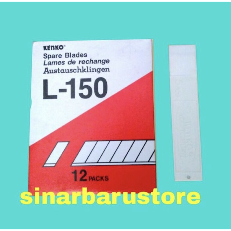 

Isi Pisau Cutter/Kater Kenko L150 (Besar)