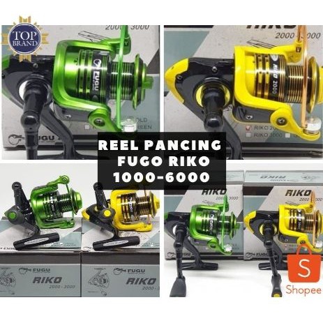 Rel Pancing Laut Fugu Riko 1000-6000 [ Alat Pancing ] QUALITY JAPAN