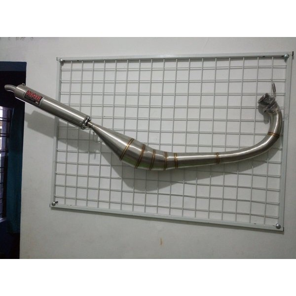 Knalpot Racing Samping Suzuki RGR  Stainless by HNR Product
