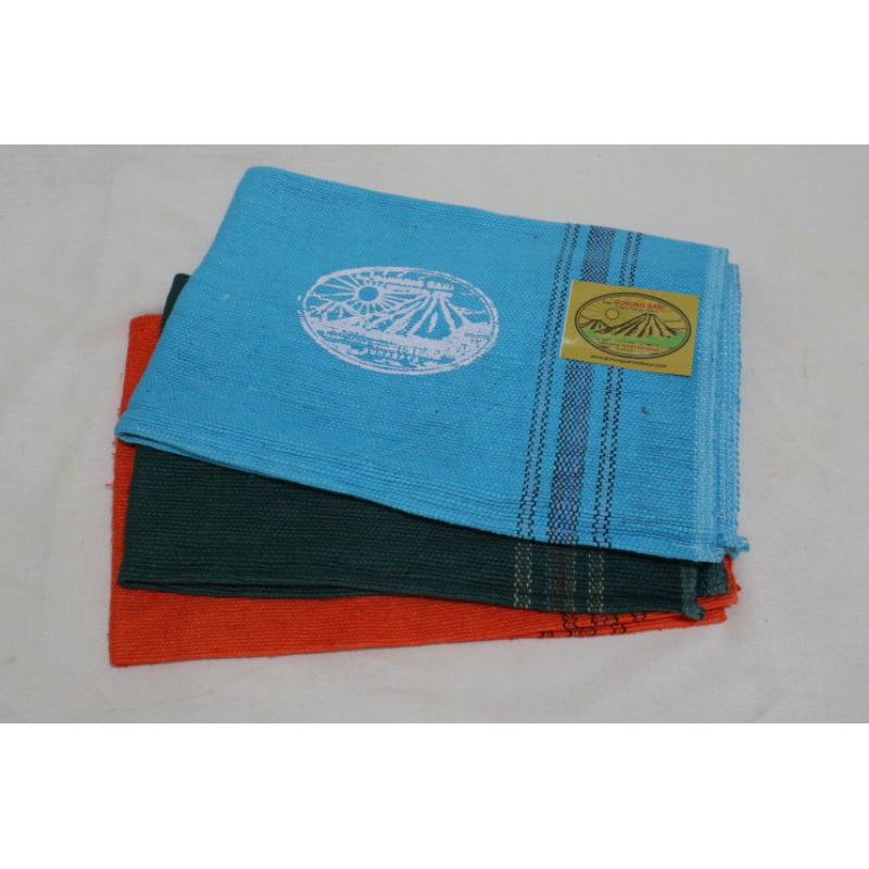 KAIN PEL LANTAI PUTIH &amp; WARNA WARNI 40x60