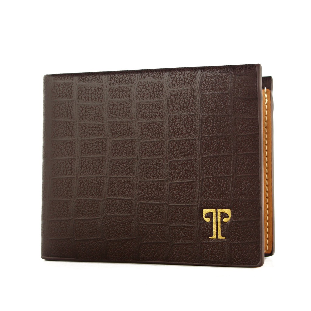 12.12 YEAR END SALE TROY Dompet Pria Lipat Bahan Kulit Vegan Original Dengan Kotak Premium Kado