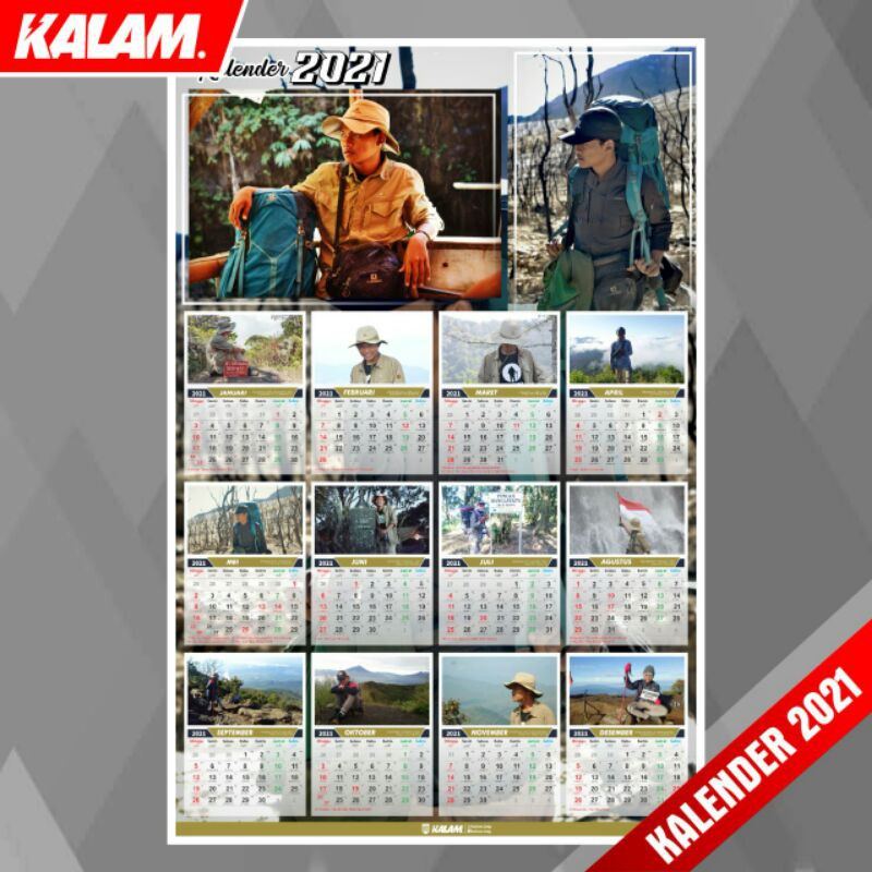 

KALENDER FOTO 2023, CUSTOM BEBAS DESAIN