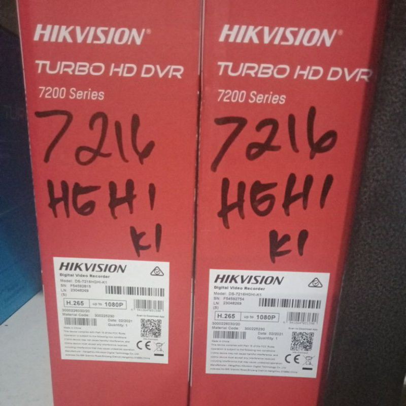 DVR HIKVISION 2Mp 16Channel