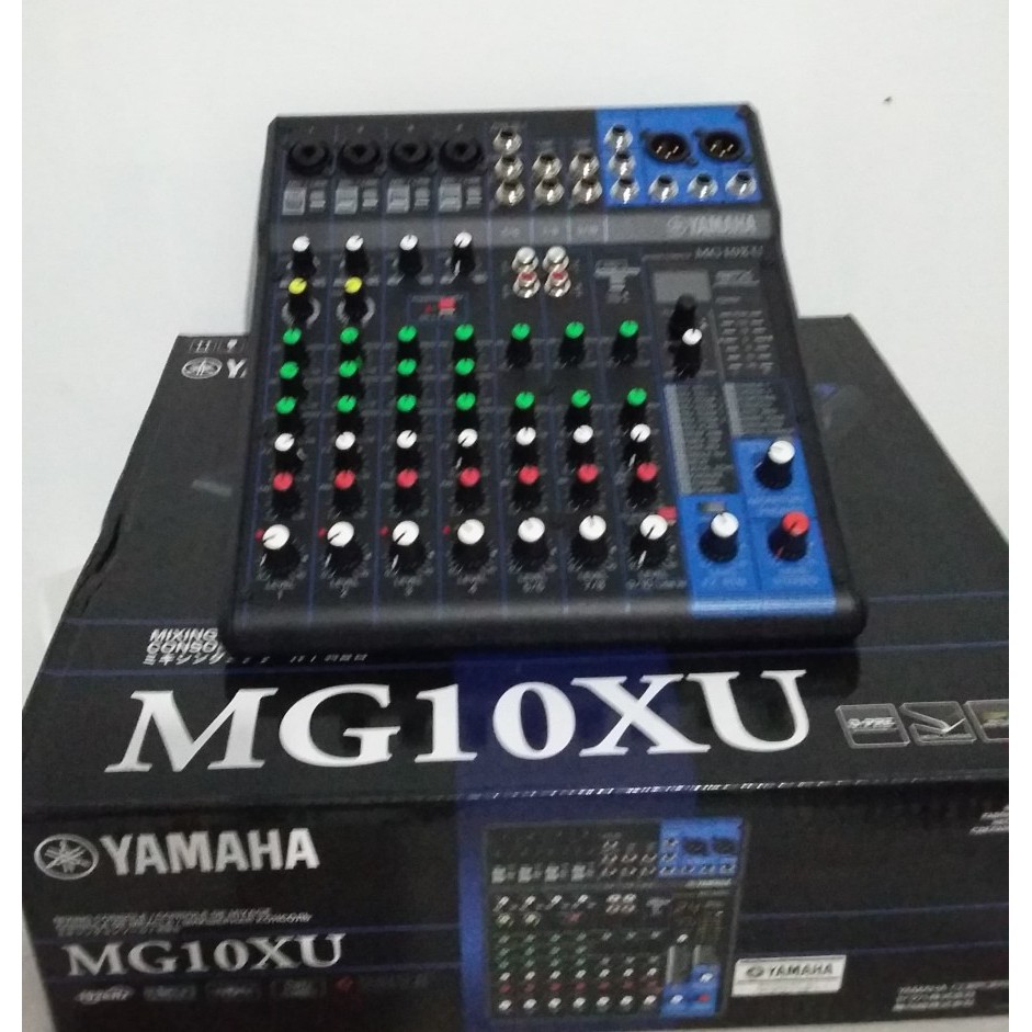 MIXER ORIGINAL YAMAHA MG10XU YAMAHA MG 10XU ORI 4 CHANNEL MG 10 XU