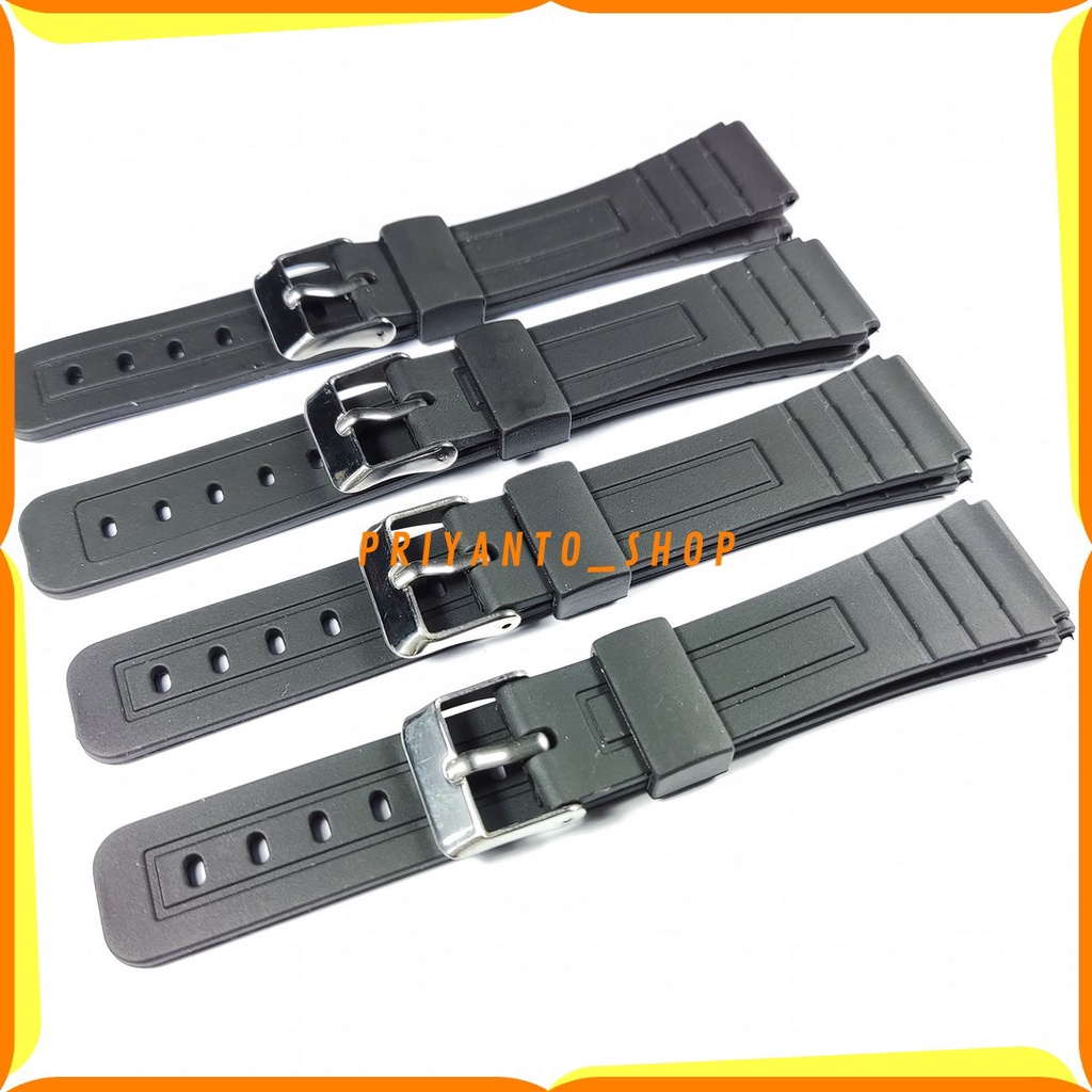 Strap Tali jam tangan Casio F-91W F-94W F-105W F91W F94W F105 Bonus pen