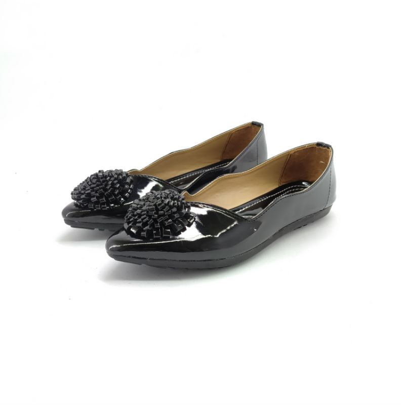 Andas Andis - Sepatu Flatshoes Wanita Glosy Laras